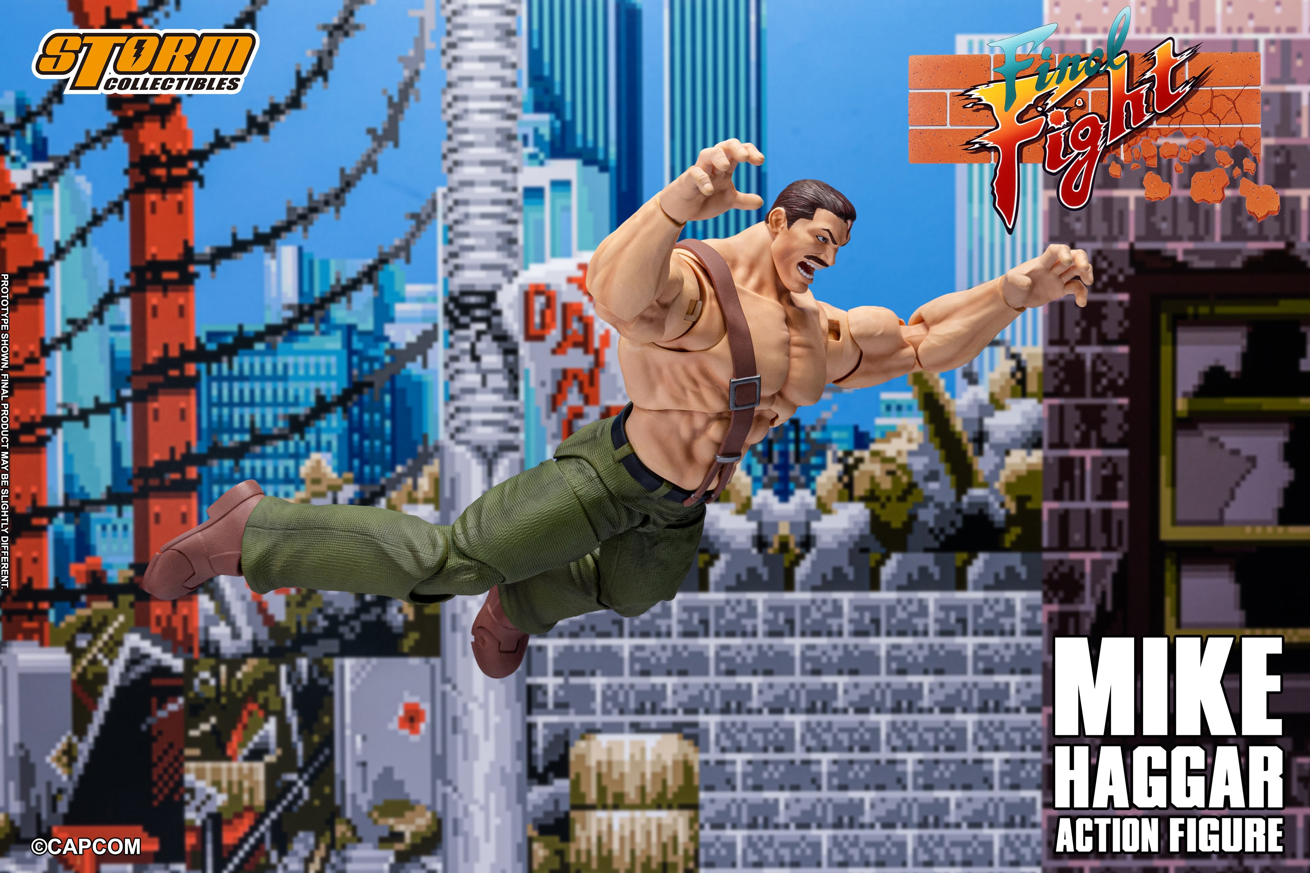 SPECIAL ORDER Storm Collectibles - Final Fight Action Figure - Mike Haggar [JP]