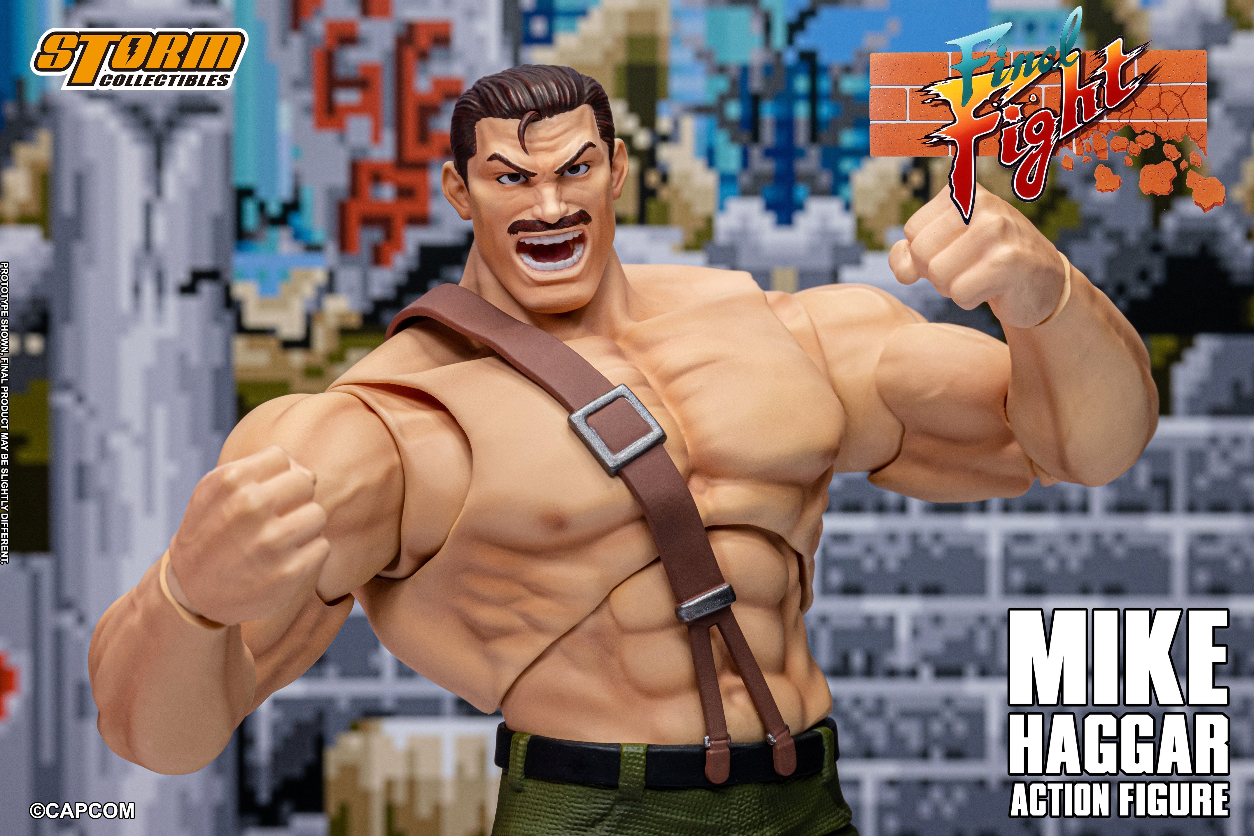 SPECIAL ORDER Storm Collectibles - Final Fight Action Figure - Mike Haggar [JP]