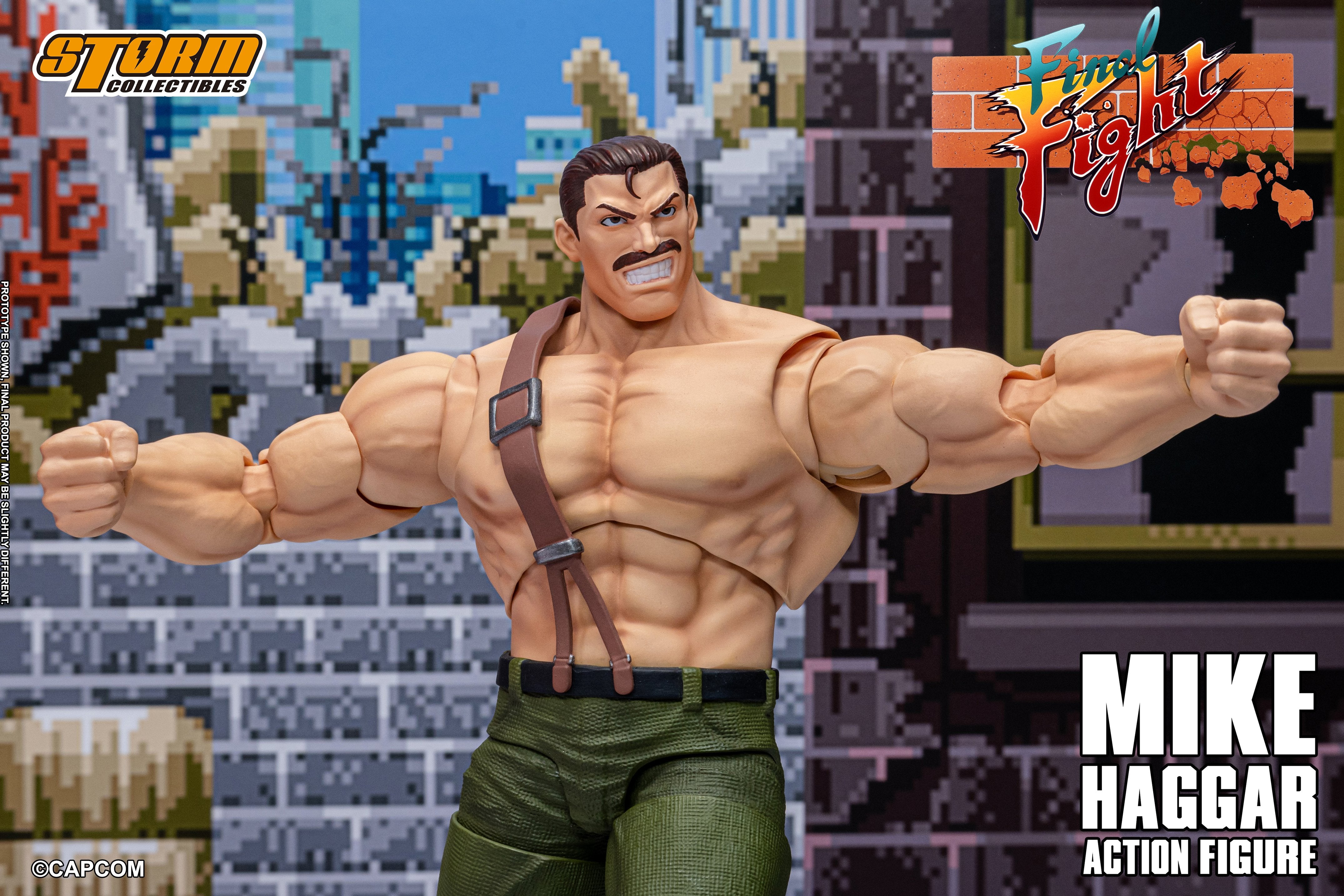 SPECIAL ORDER Storm Collectibles - Final Fight Action Figure - Mike Haggar [JP]