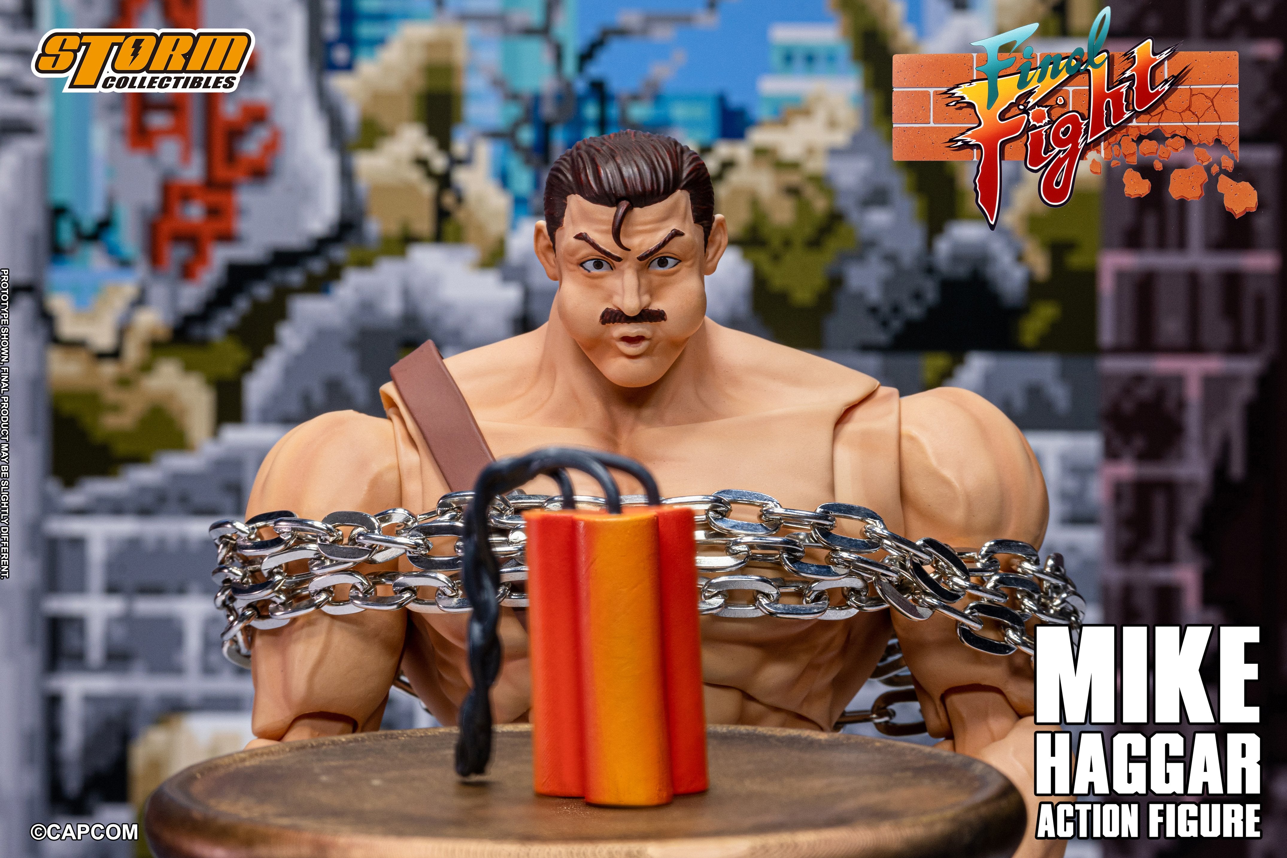 SPECIAL ORDER Storm Collectibles - Final Fight Action Figure - Mike Haggar [JP]