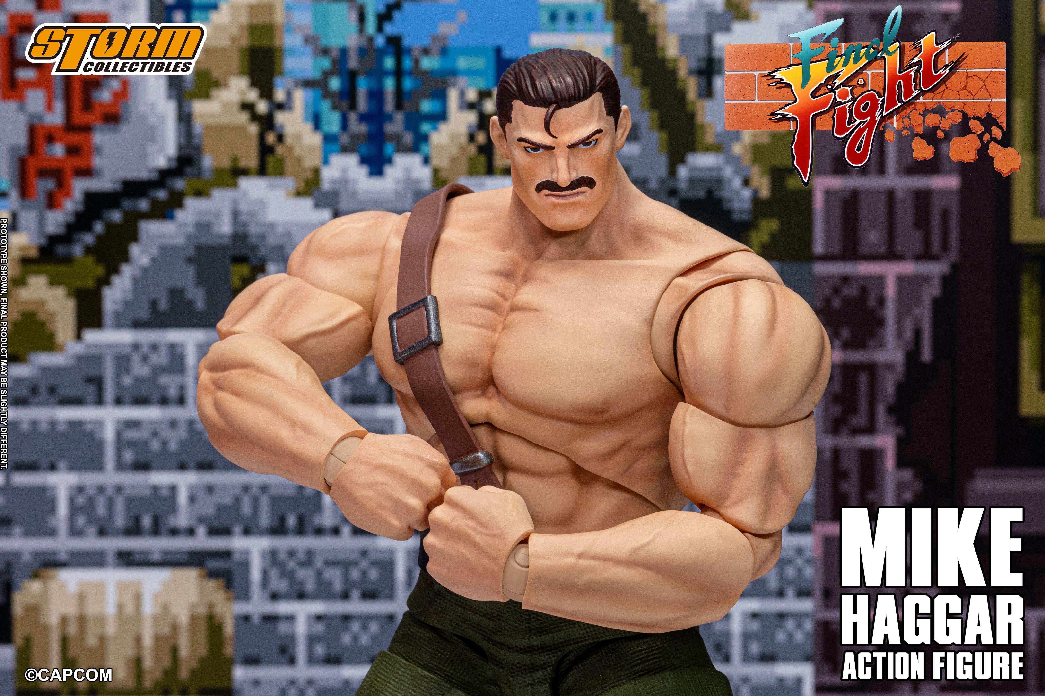SPECIAL ORDER Storm Collectibles - Final Fight Action Figure - Mike Haggar [JP]