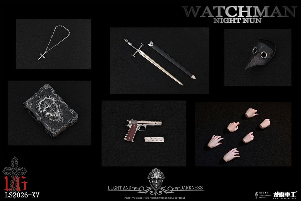 SPECIAL ORDER Longshanjinshu - Watchman Nightman - Elena: Remastered Upgrade Ver. Deluxe Edition 1/6 [JP]