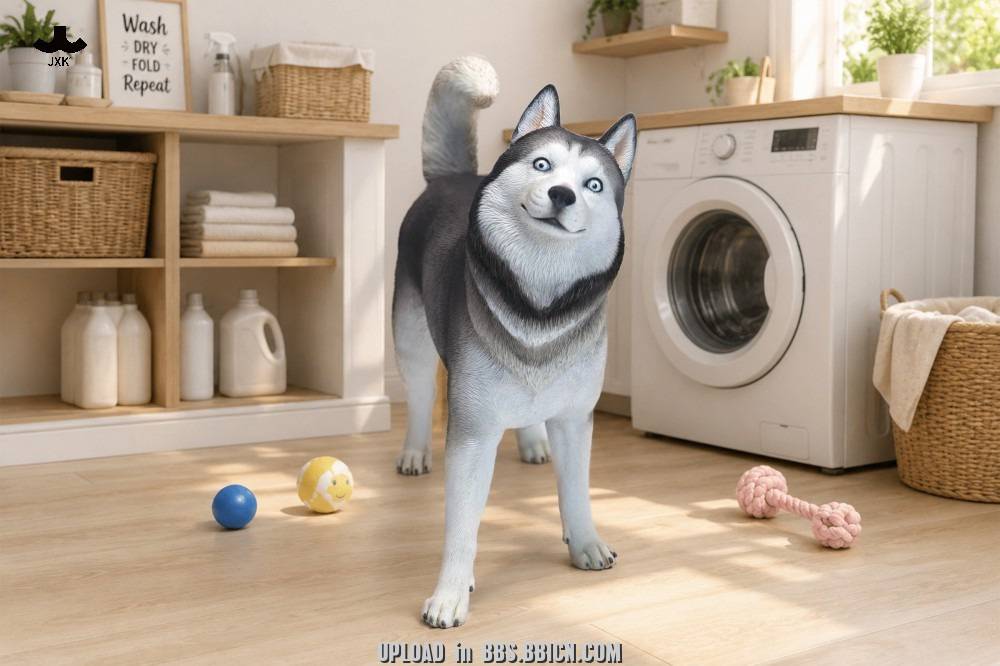 PRE-ORDER JXK Studio - Animal Statue Series - Husky Chief