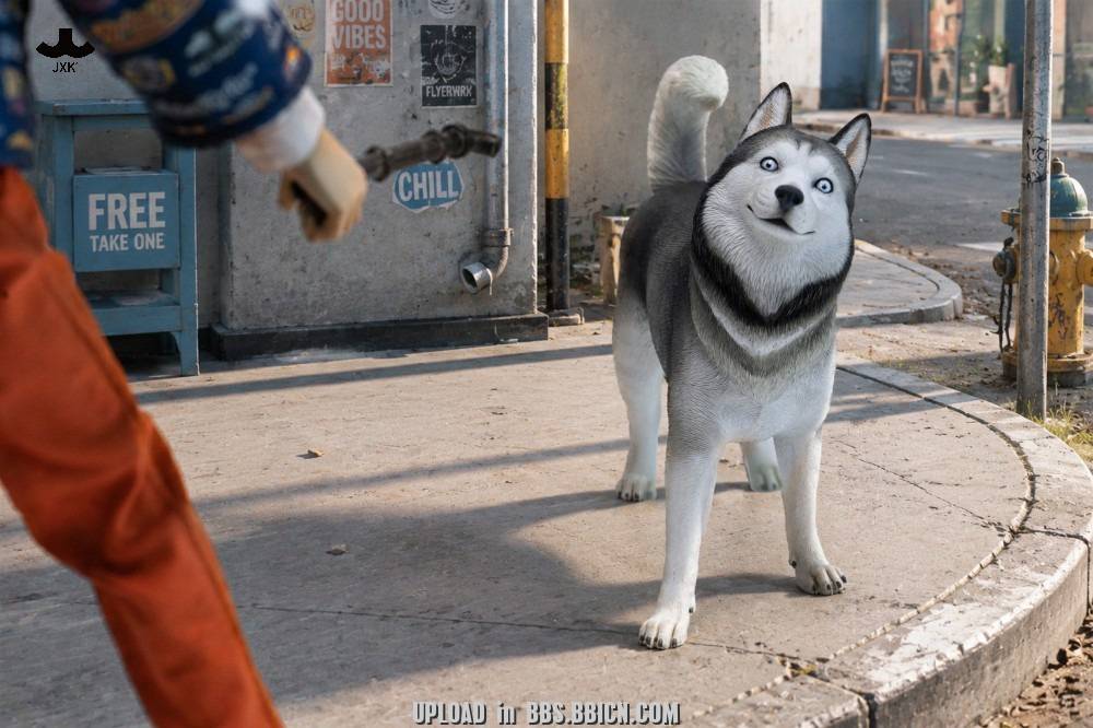 PRE-ORDER JXK Studio - Animal Statue Series - Husky Chief