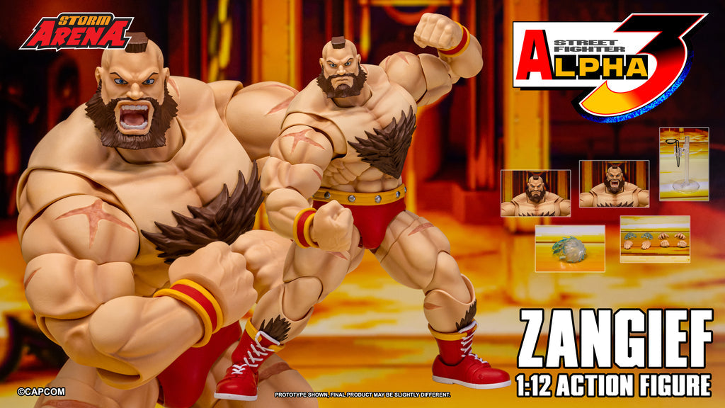 SPECIAL ORDER Storm Collectibles - Storm Arena - Street Fighter: Alpha 3 - Zangief [JP]