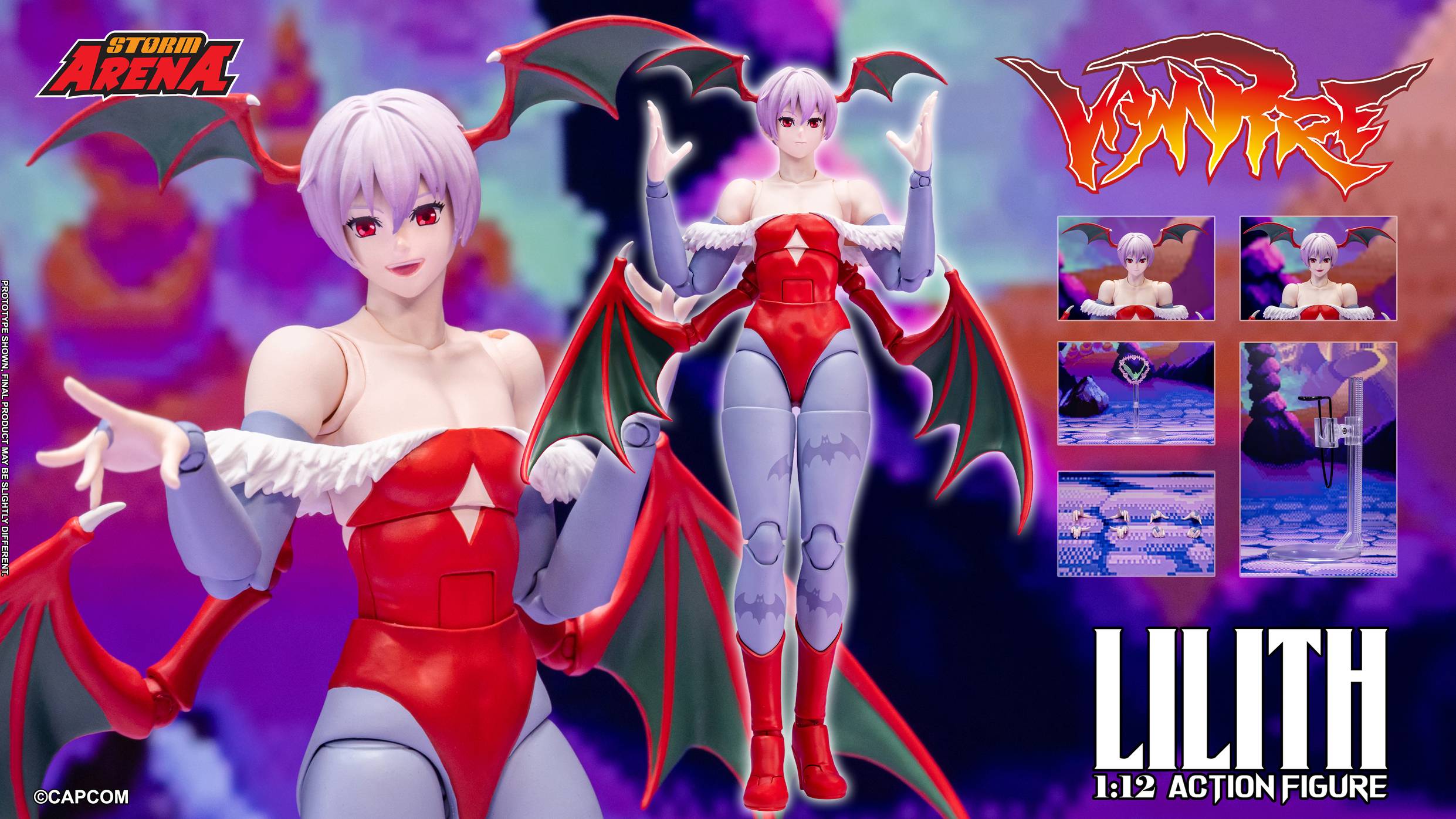 DOWNPAYMENT for Storm Collectibles 1/12 DARKSTALKERS Lilith