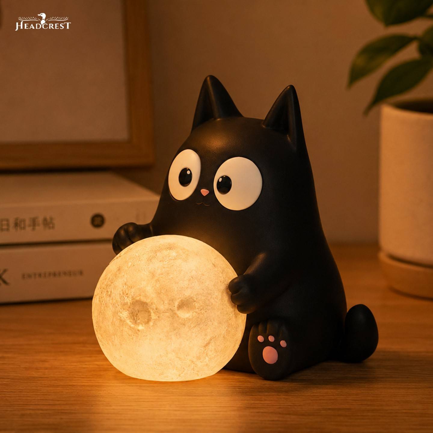 PRE-ORDER HEADCREST - Original Works - Nori: The Cat Who Stole the Moon