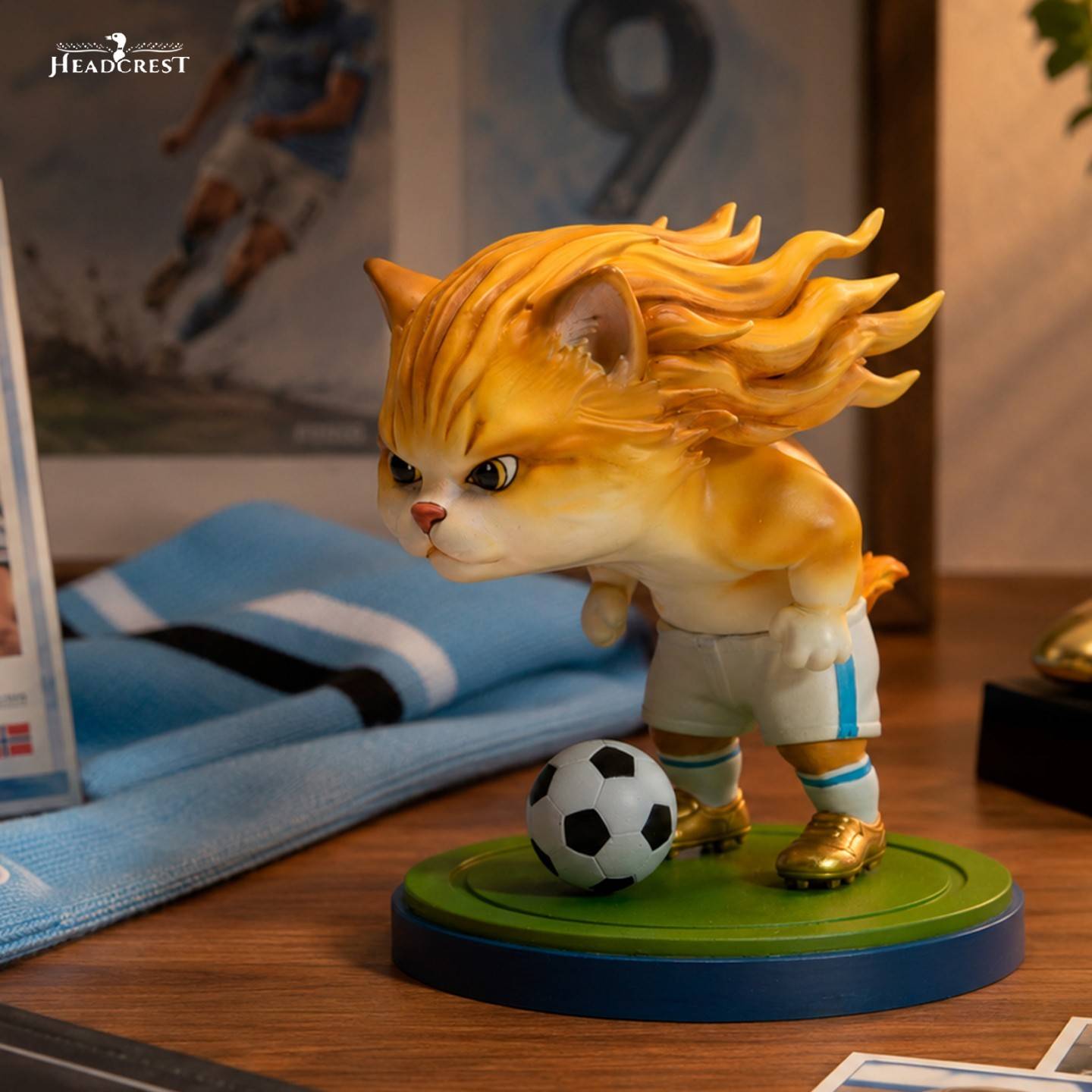 PRE-ORDER HEADCREST - Original Works - Viking: The Legendary Cat