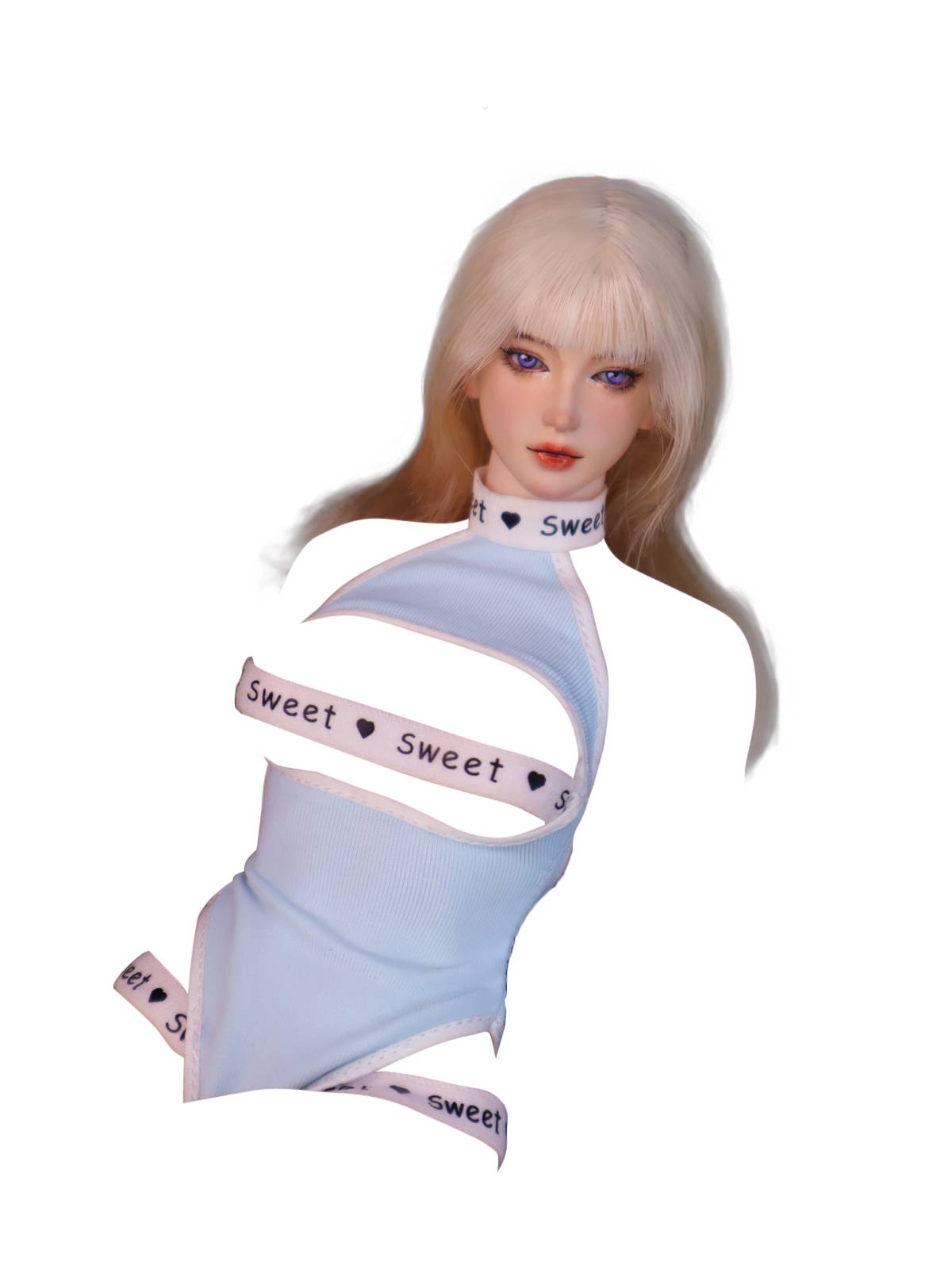 SPECIAL ORDER MIQU Model - Sweet Heart Swimsuit Vol. 01 - Head & Swimsuit Set - Lily 1/6 [JP]