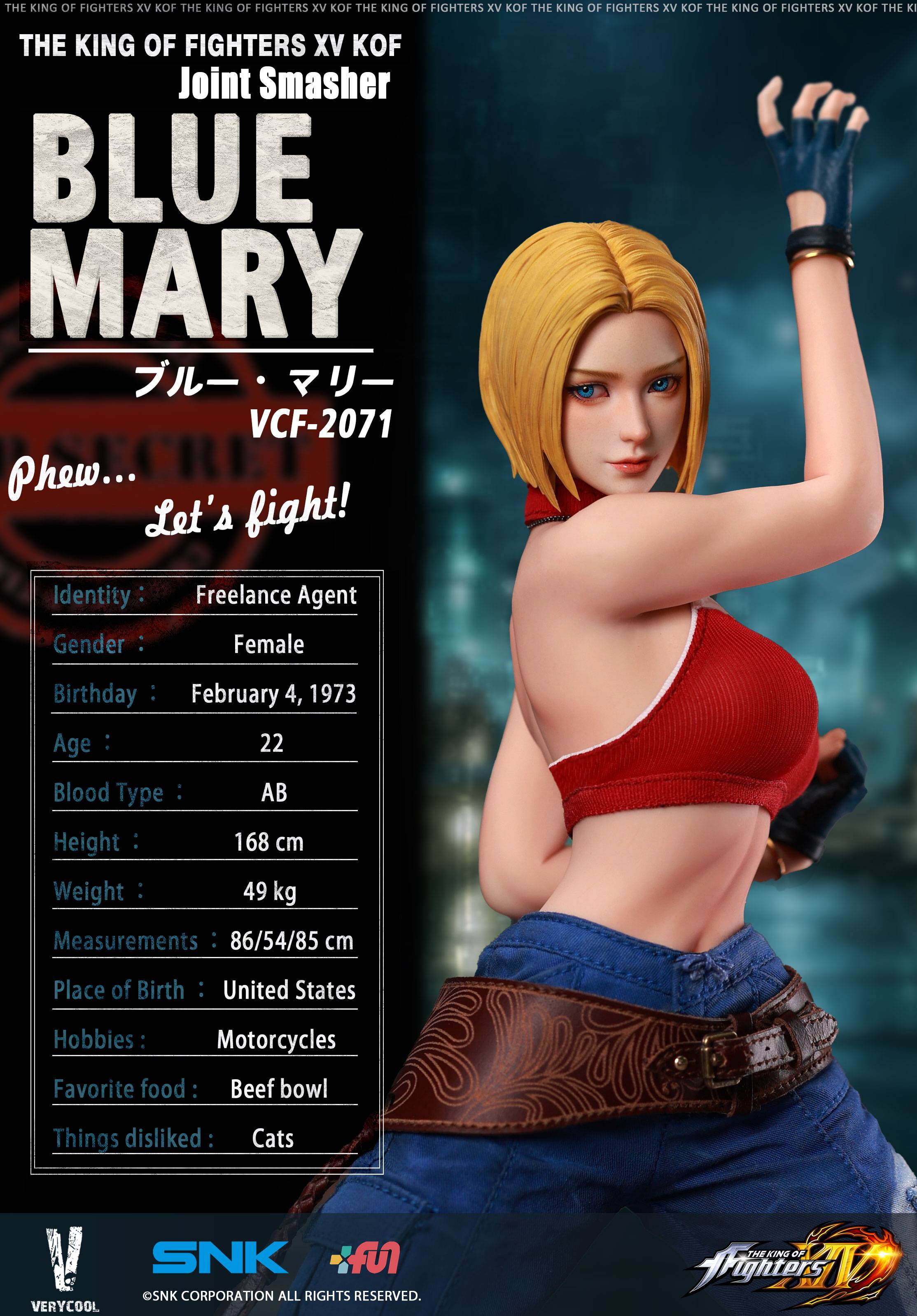SPECIAL ORDER Very Cool - The King of Fighters XIV - Blue Mary 1/6 [JP]