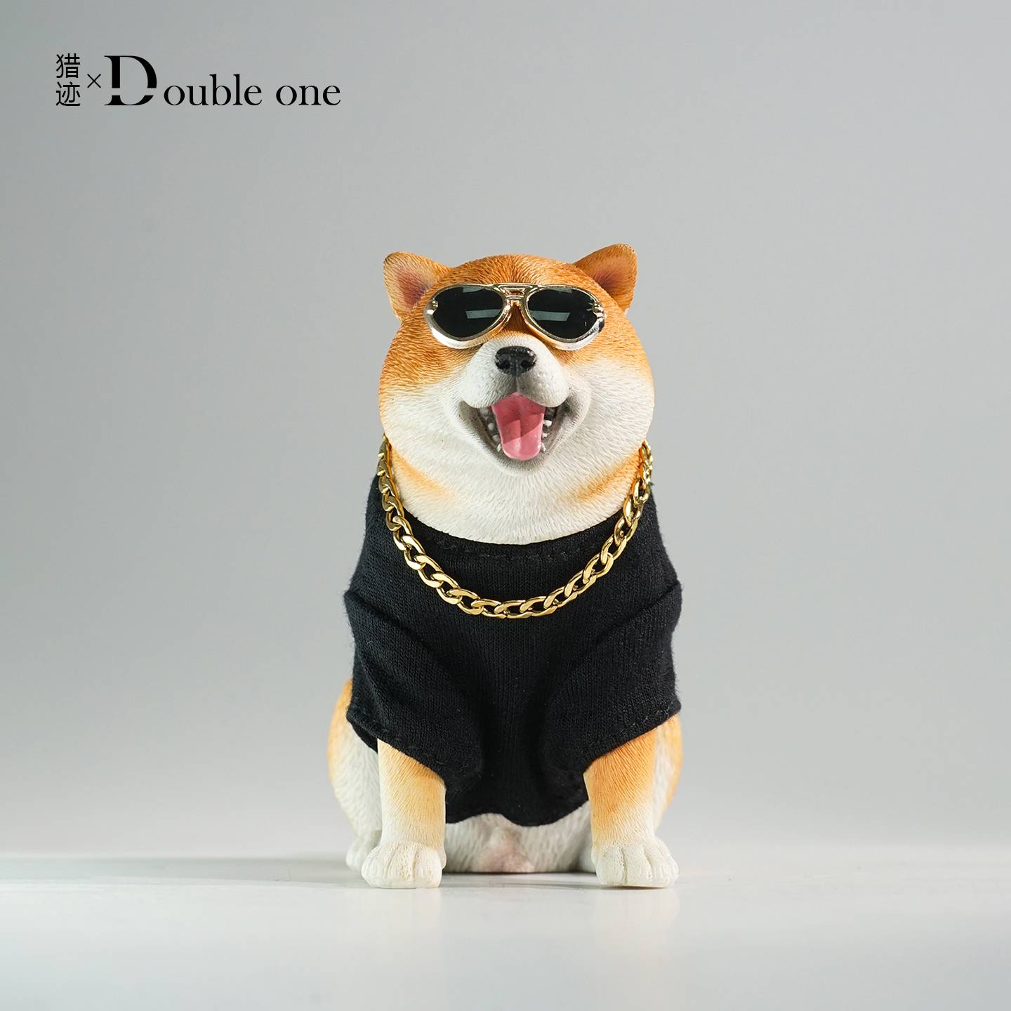 SPECIAL ORDER Lieji Studio - Simulated Animal Figure - Double one - Shiba Inu: Yellow 1/6