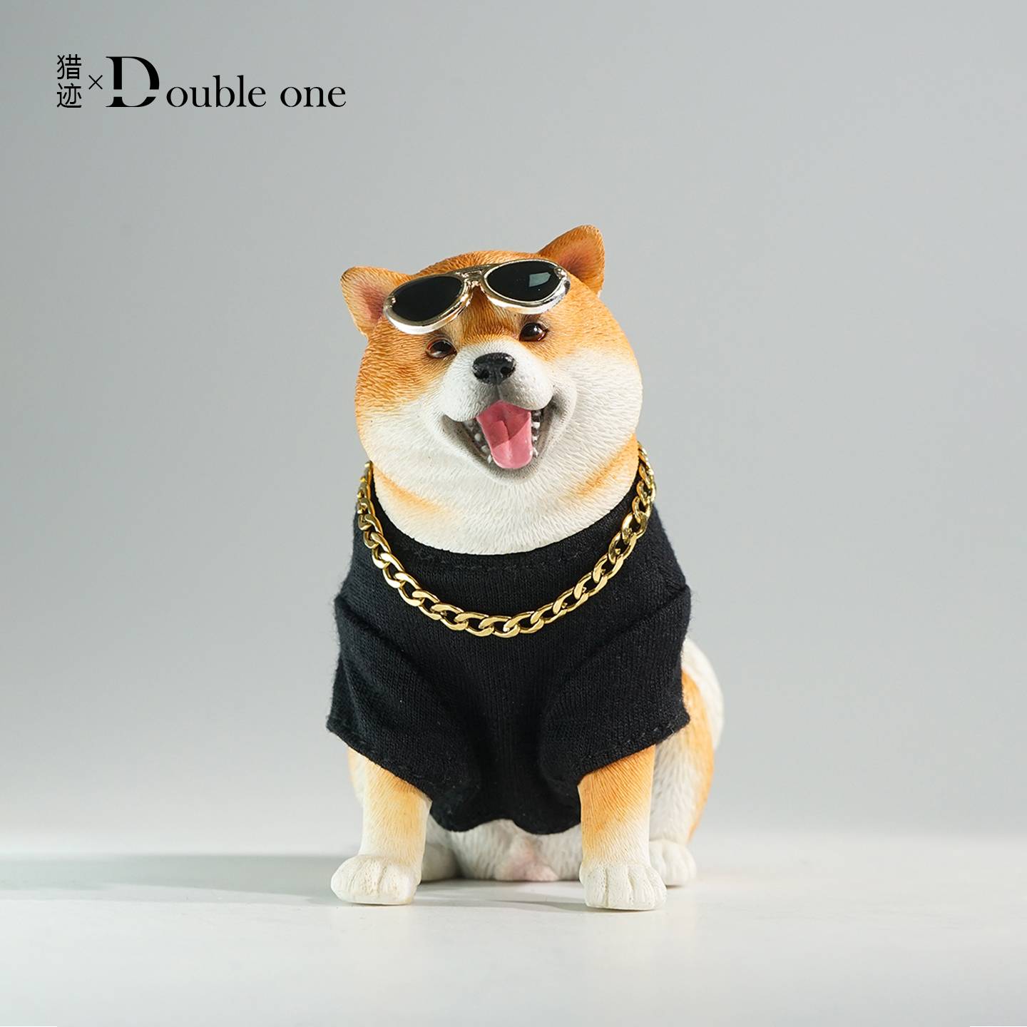 SPECIAL ORDER Lieji Studio - Simulated Animal Figure - Double one - Shiba Inu: Yellow 1/6