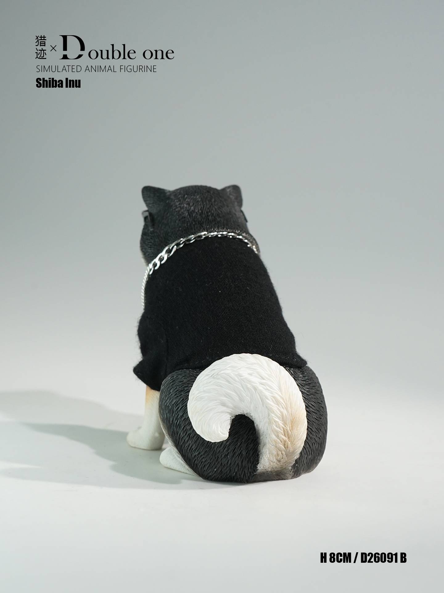 SPECIAL ORDER Lieji Studio - Simulated Animal Figure - Double one - Shiba Inu: Gray 1/6