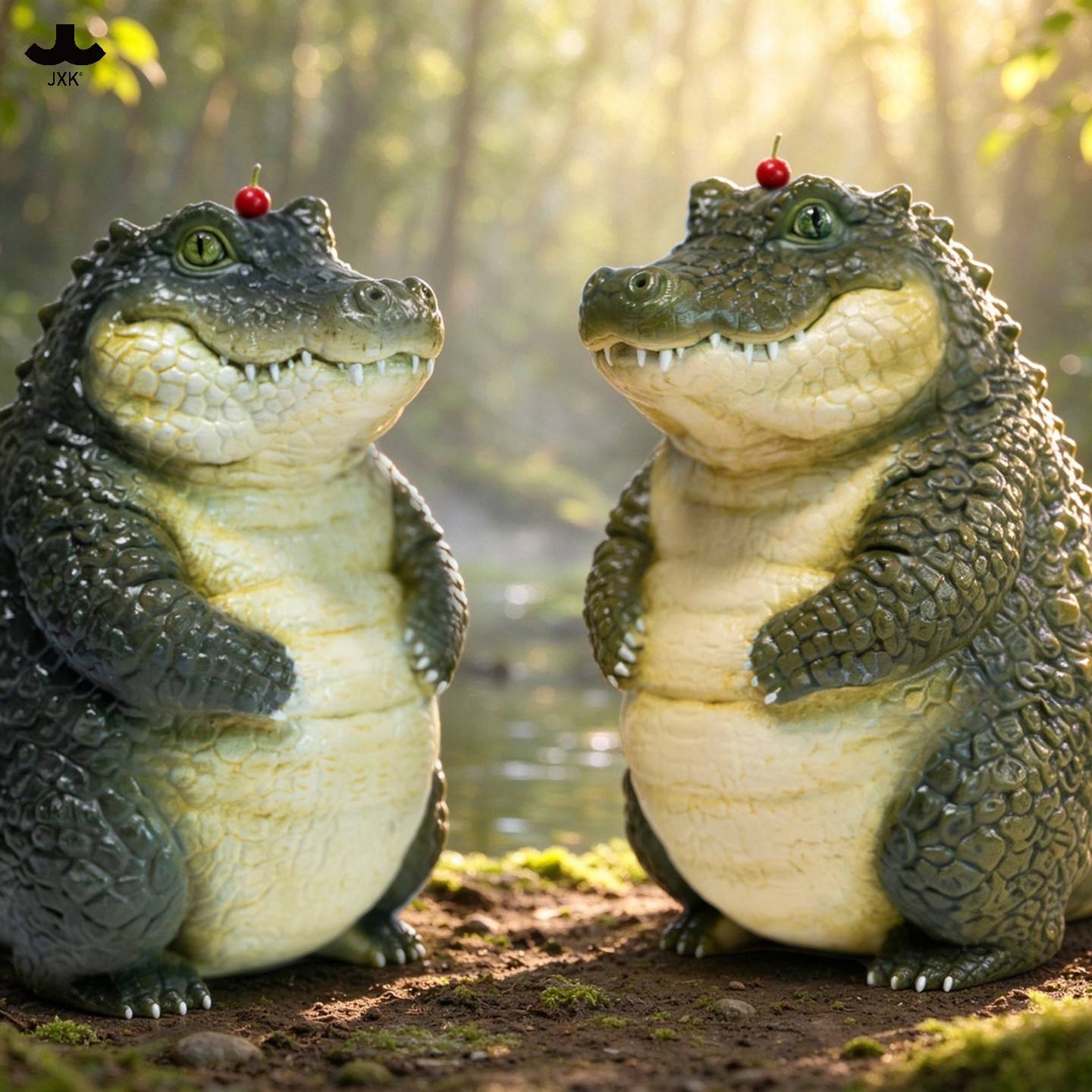 PRE-ORDER JXK Studio - Animal Statue Series - Swamp Dango Crocodile B