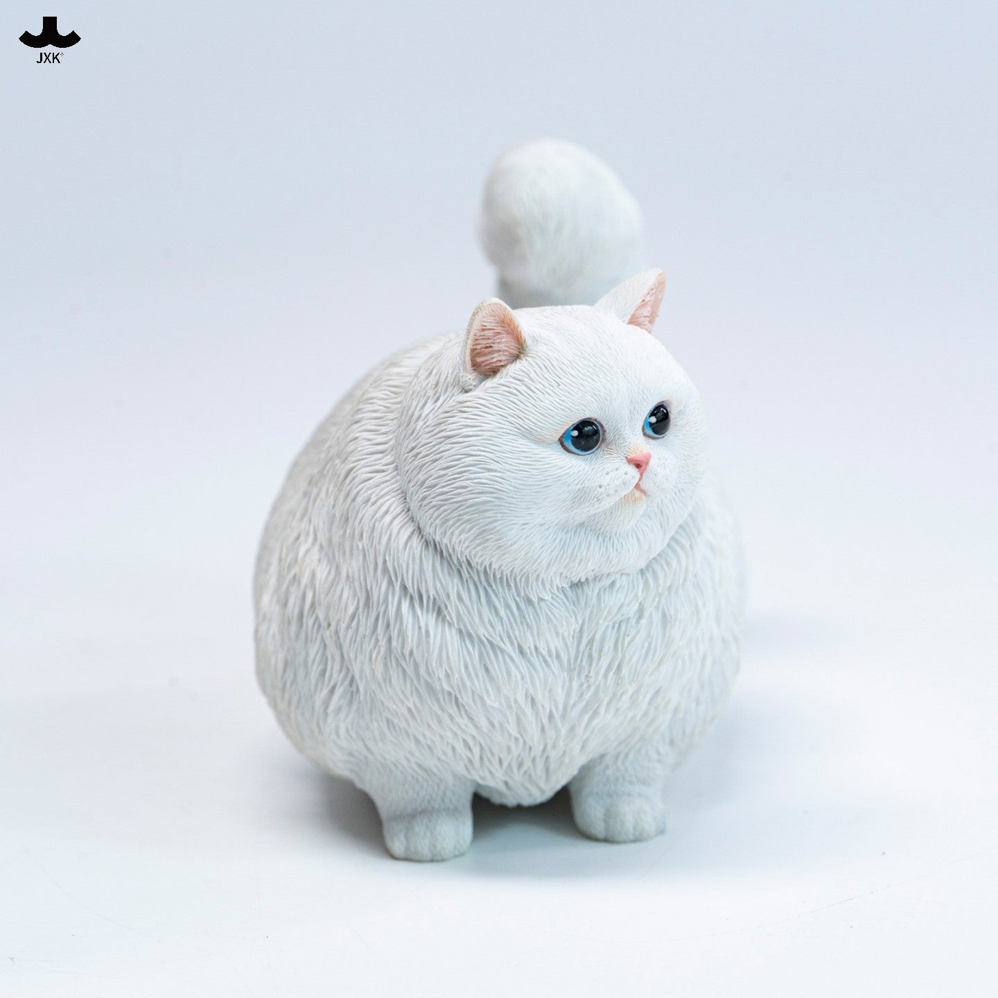 PRE-ORDER JXK Studio - Animal Statue Series - Chubby Kitty: White