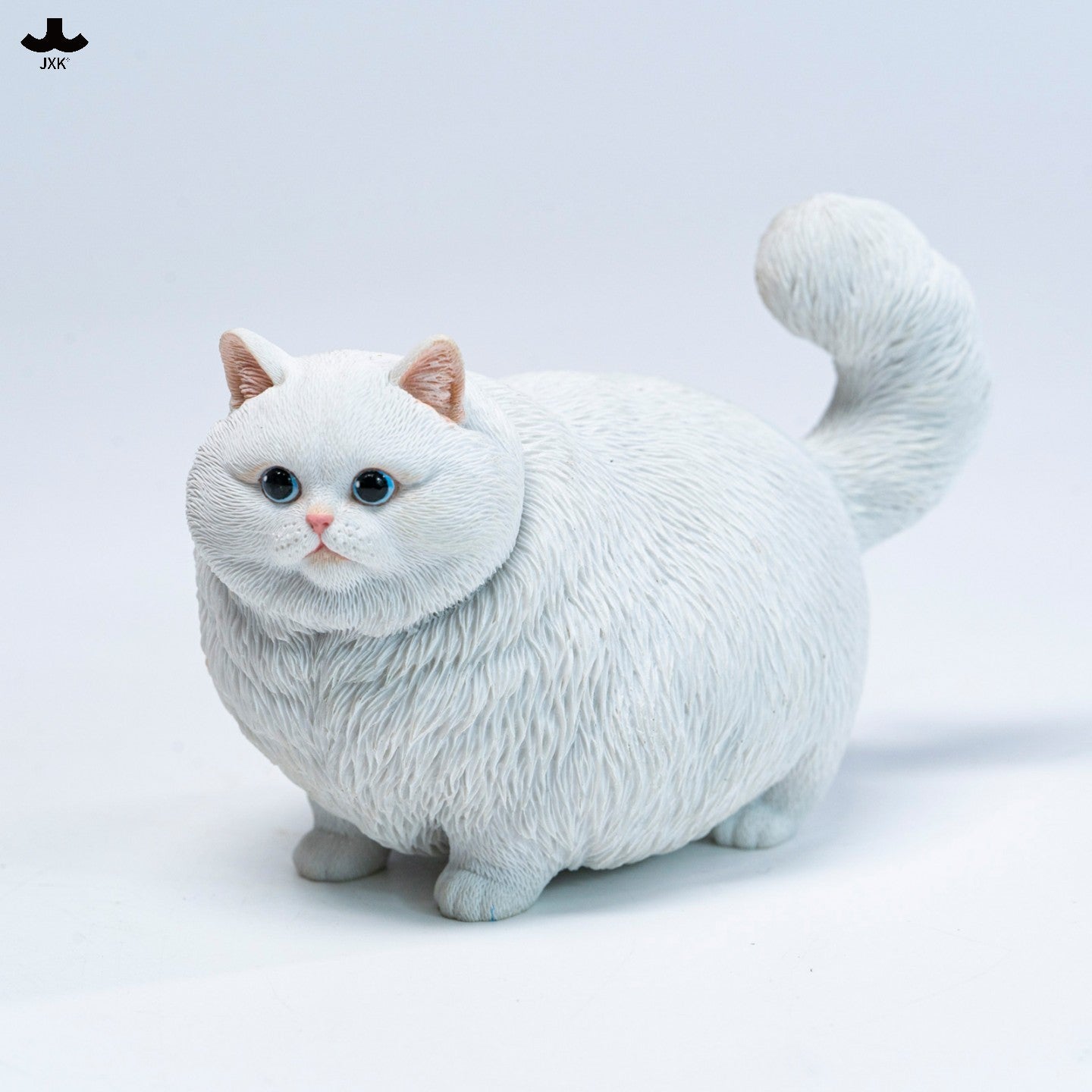 PRE-ORDER JXK Studio - Animal Statue Series - Chubby Kitty: White
