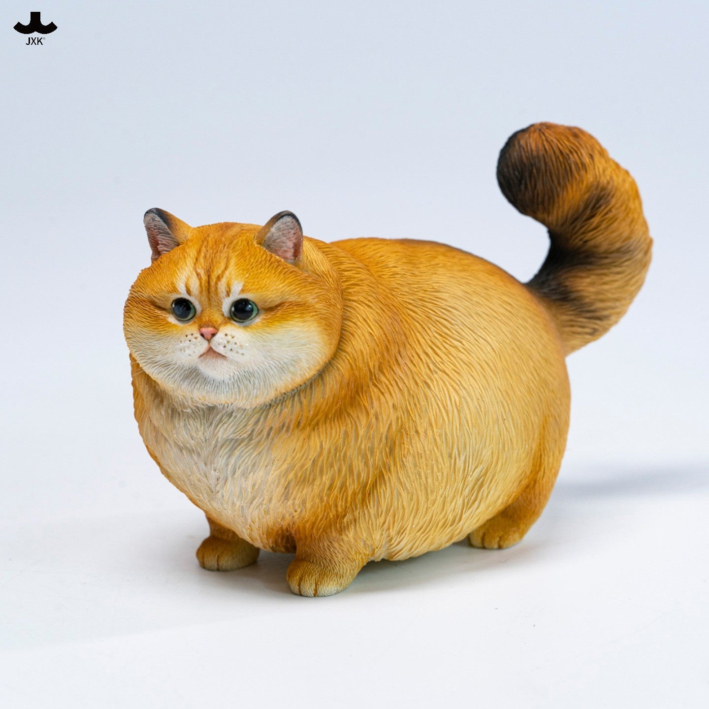 PRE-ORDER JXK Studio - Animal Statue Series - Chubby Kitty: Orange Tabby