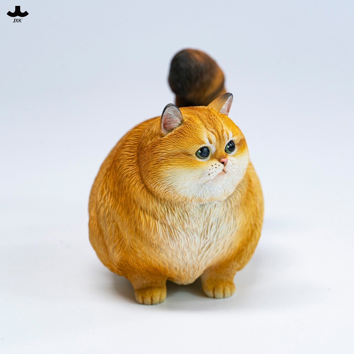 PRE-ORDER JXK Studio - Animal Statue Series - Chubby Kitty: Orange Tabby
