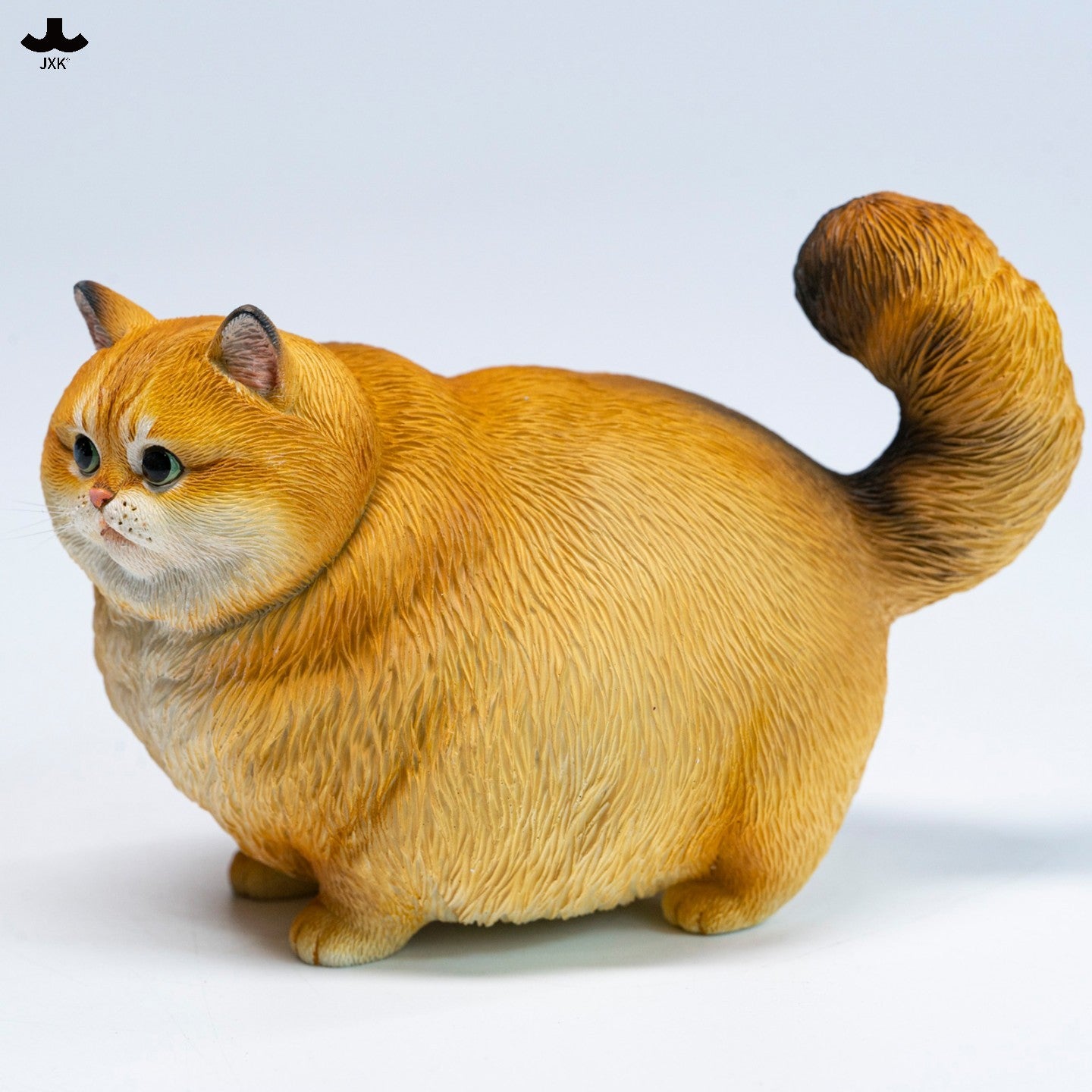 PRE-ORDER JXK Studio - Animal Statue Series - Chubby Kitty: Orange Tabby