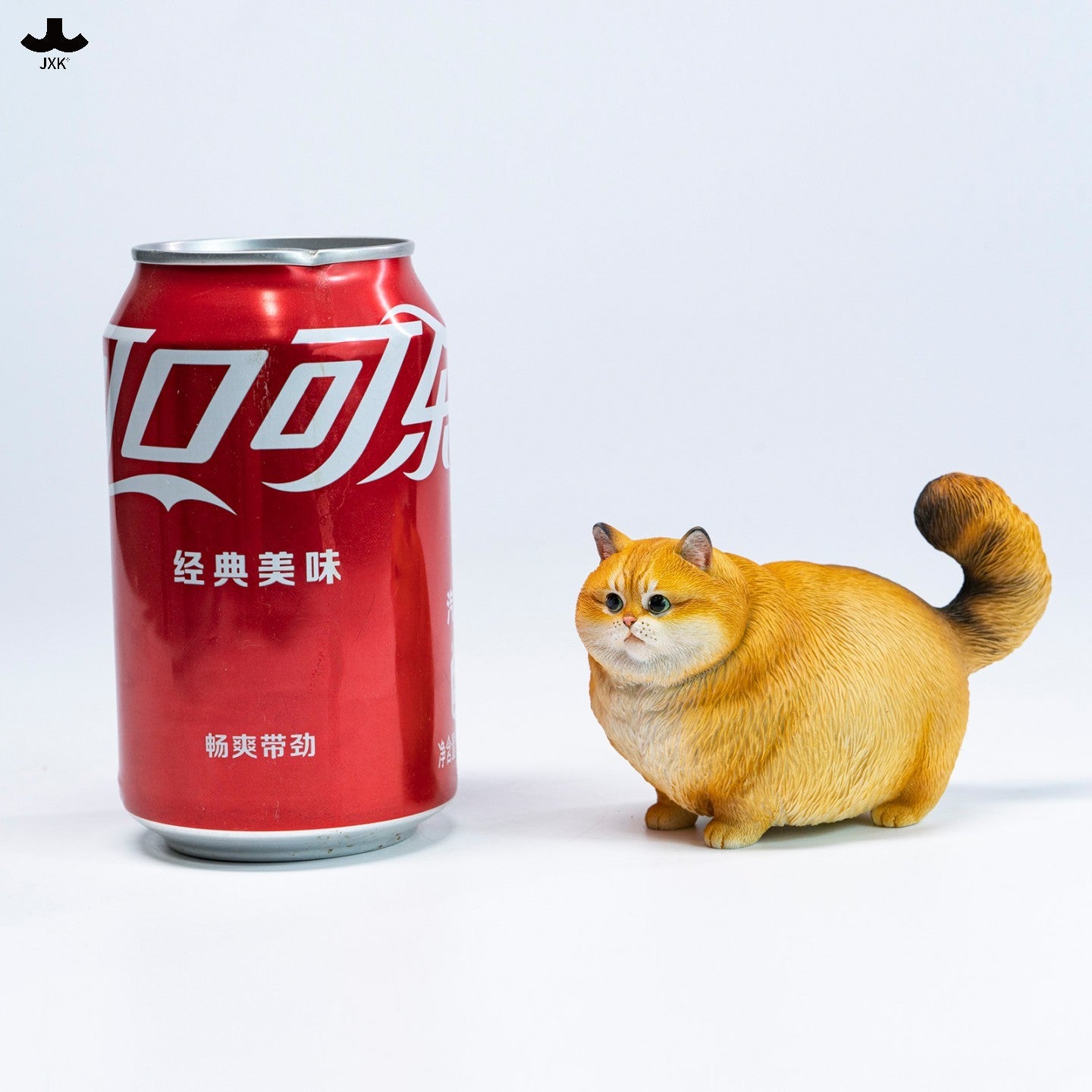 PRE-ORDER JXK Studio - Animal Statue Series - Chubby Kitty: Orange Tabby