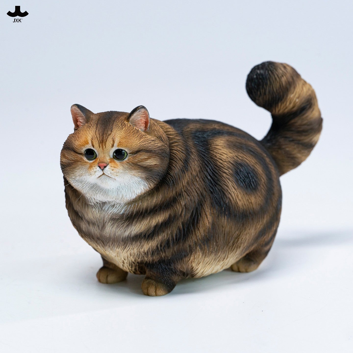 PRE-ORDER JXK Studio - Animal Statue Series - Chubby Kitty: Brown Tabby