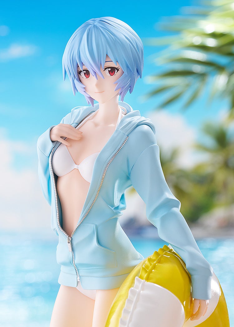 PRE-ORDER Good Smile Company - POP UP PARADE BEACH QUEENS - Rebuild of Evangelion - Rei Ayanami L Size