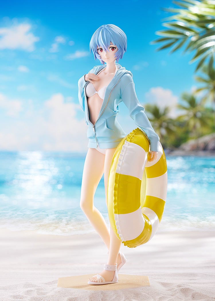PRE-ORDER Good Smile Company - POP UP PARADE BEACH QUEENS - Rebuild of Evangelion - Rei Ayanami L Size