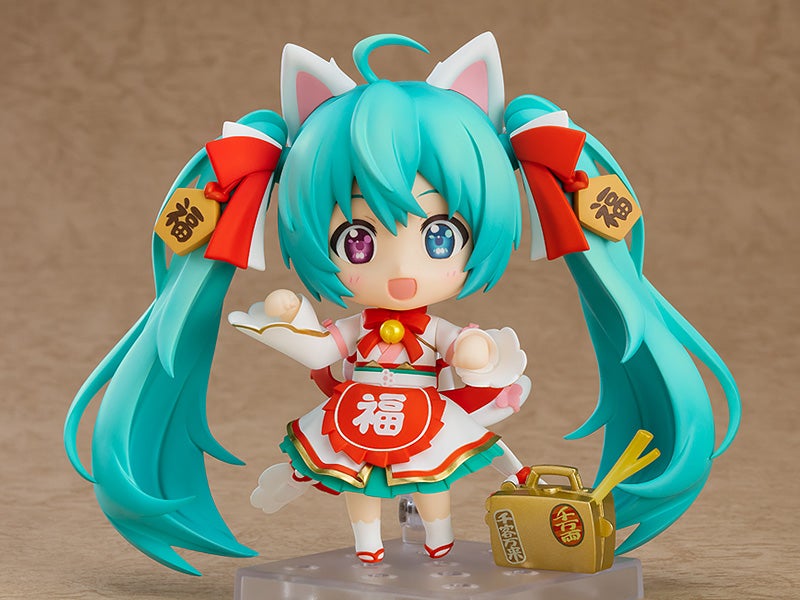 PRE-ORDER Good Smile Company - Nendoroid 1777 - Character Vocal Series 01: Hatsune Miku - Hatsune Miku: Maneki Miku Ver. [2nd Release]