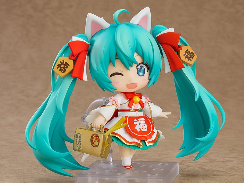 PRE-ORDER Good Smile Company - Nendoroid 1777 - Character Vocal Series 01: Hatsune Miku - Hatsune Miku: Maneki Miku Ver. [2nd Release]