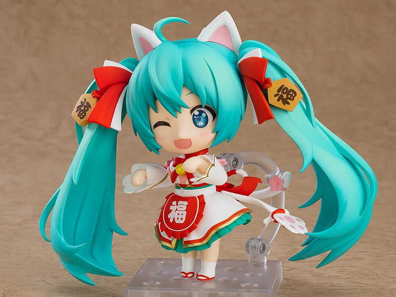 PRE-ORDER Good Smile Company - Nendoroid 1777 - Character Vocal Series 01: Hatsune Miku - Hatsune Miku: Maneki Miku Ver. [2nd Release]