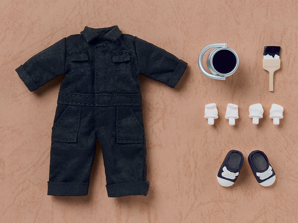 SPECIAL ORDER Good Smile Company - Nendoroid Doll Outfit Set: Colorful Coveralls Black [JP]