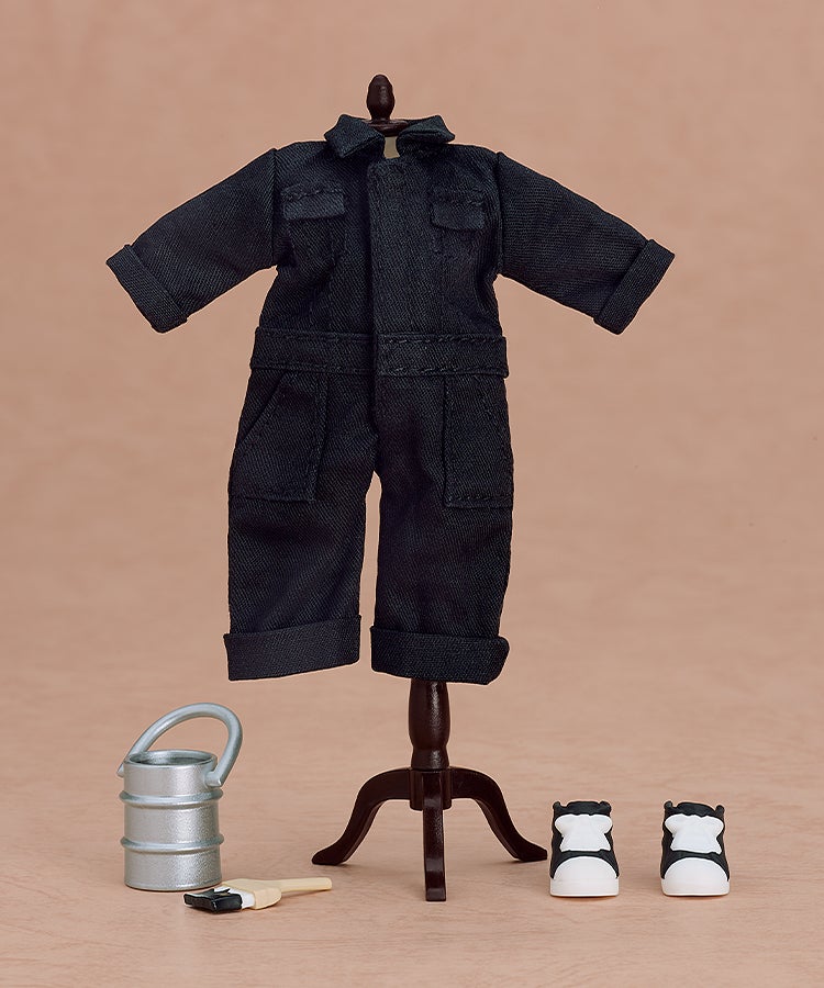 SPECIAL ORDER Good Smile Company - Nendoroid Doll Outfit Set: Colorful Coveralls Black [JP]