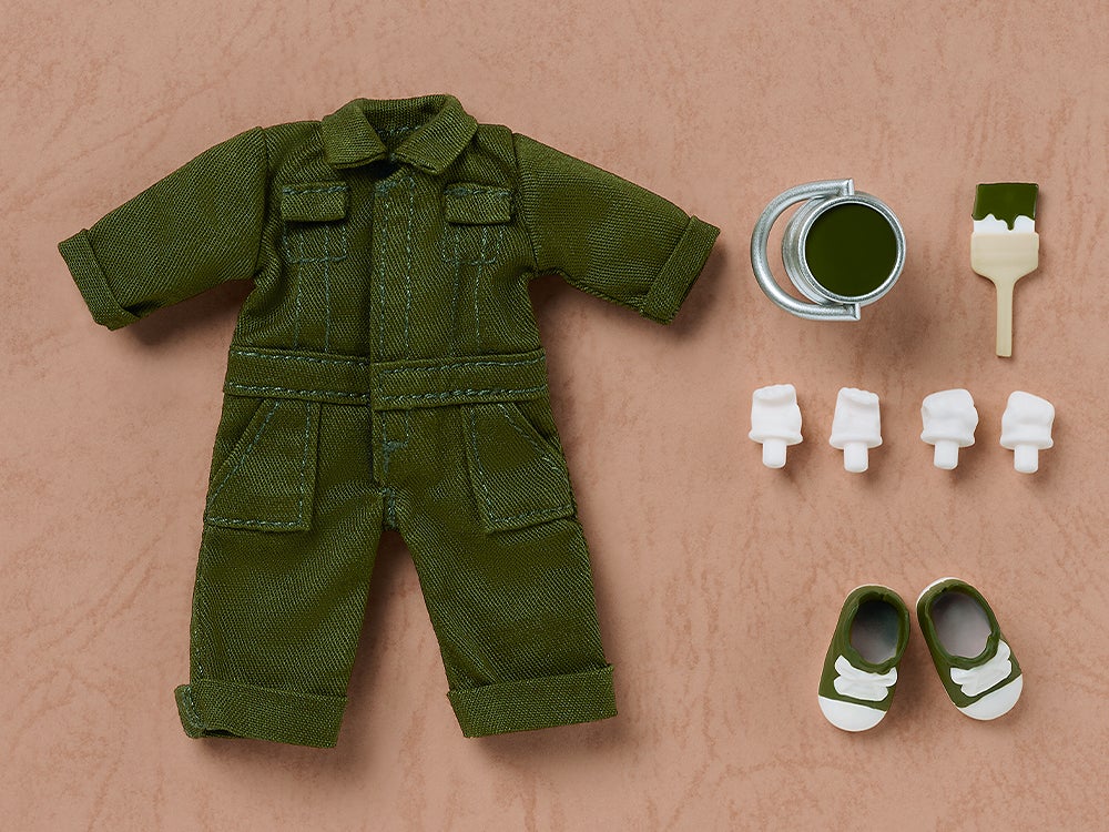 SPECIAL ORDER Good Smile Company - Nendoroid Doll Outfit Set: Colorful Coveralls Khaki [JP]