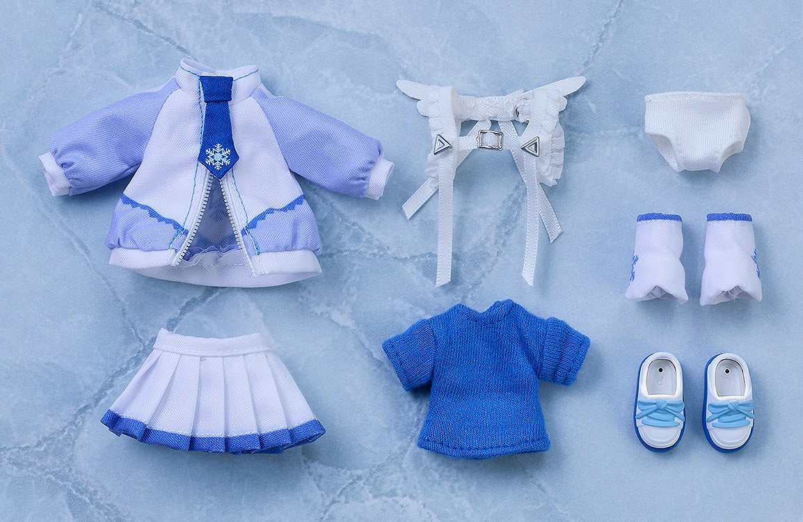PRE-ORDER Good Smile Company - Nendoroid Doll Outfit Set: Snow Miku - Yukiiro Pop Ver.