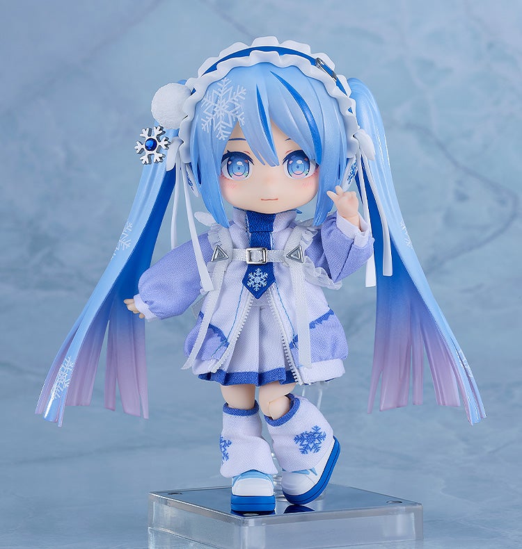 PRE-ORDER Good Smile Company - Nendoroid Doll Outfit Set: Snow Miku - Yukiiro Pop Ver.