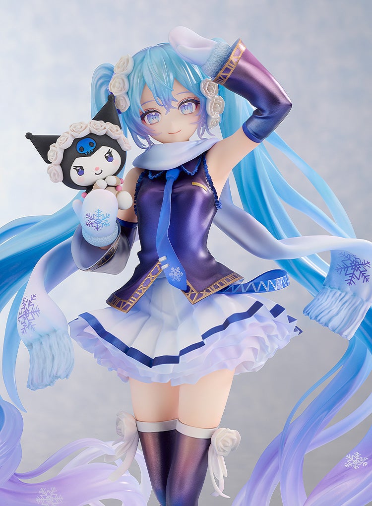 PRE-ORDER Good Smile Company - Character Vocal Series 01: Hatsune Miku - Snow Miku x Kuromi 1/7