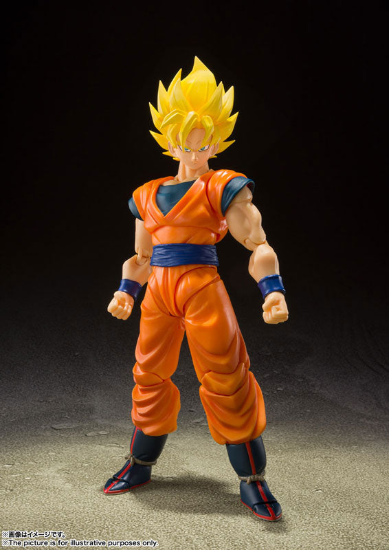 PRE-ORDER Bandai - S.H.Figuarts - Dragon Ball Z - Son Goku: SSJ Full Power [July 2024 Release]