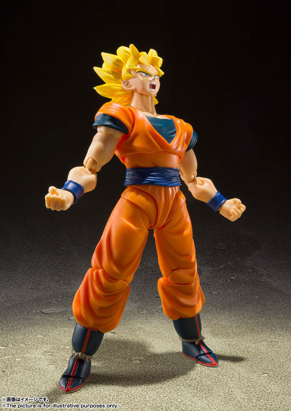 PRE-ORDER Bandai - S.H.Figuarts - Dragon Ball Z - Son Goku: SSJ Full Power [July 2024 Release]