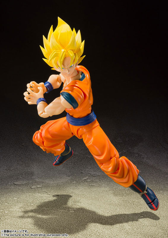 PRE-ORDER Bandai - S.H.Figuarts - Dragon Ball Z - Son Goku: SSJ Full Power [July 2024 Release]