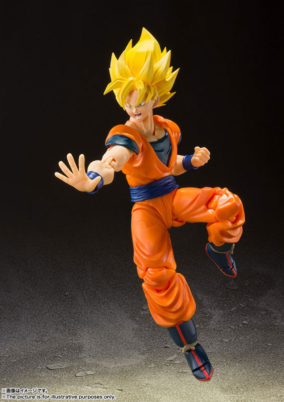 PRE-ORDER Bandai - S.H.Figuarts - Dragon Ball Z - Son Goku: SSJ Full Power [July 2024 Release]