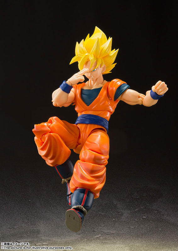PRE-ORDER Bandai - S.H.Figuarts - Dragon Ball Z - Son Goku: SSJ Full Power [July 2024 Release]
