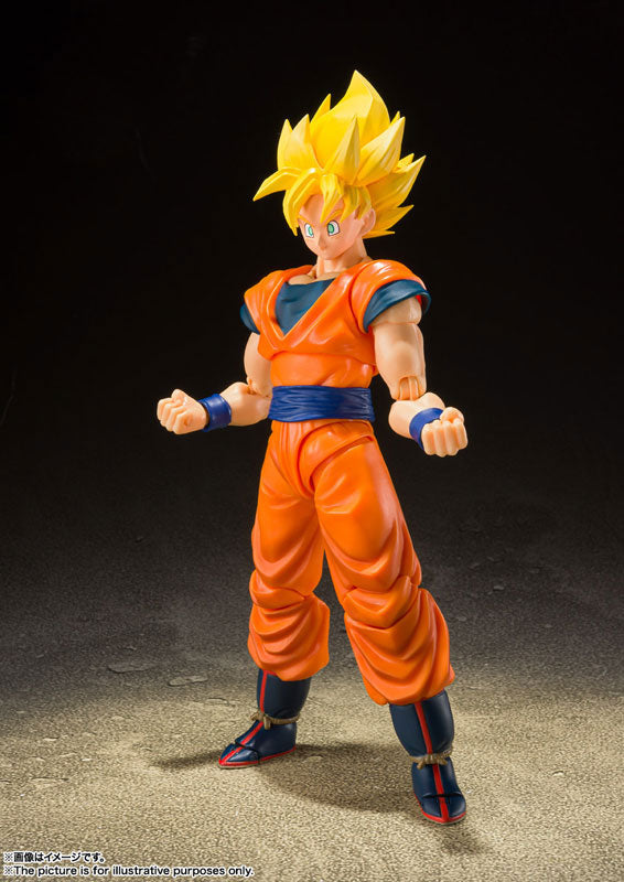 PRE-ORDER Bandai - S.H.Figuarts - Dragon Ball Z - Son Goku: SSJ Full P