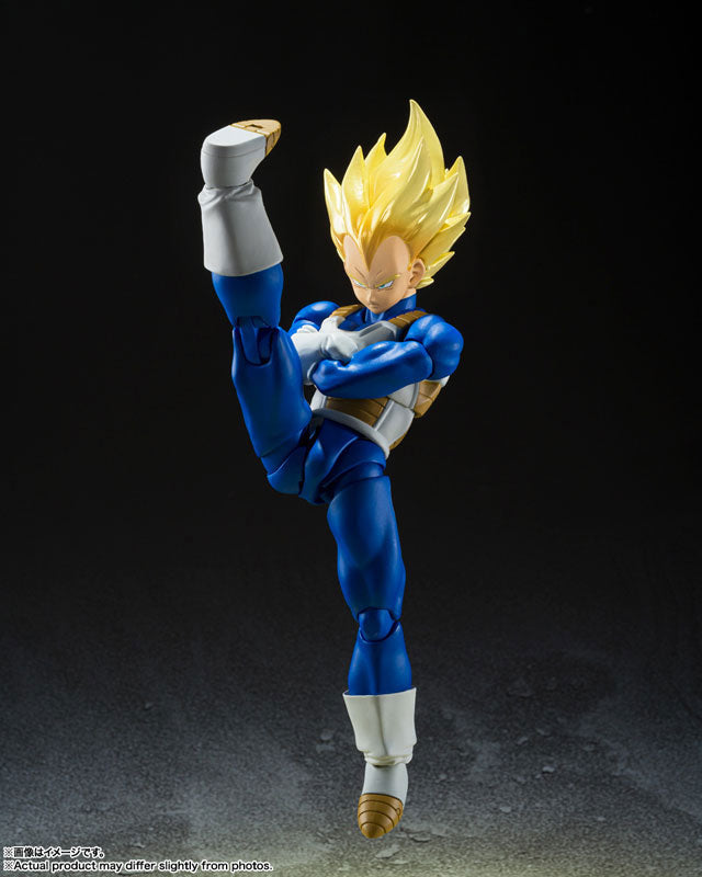 PRE-ORDER Bandai - S.H.Figuarts - Dragon Ball Z - Super Saiyan Vegeta -Awakening Super Saiyan Blood- [June 2024 Release]