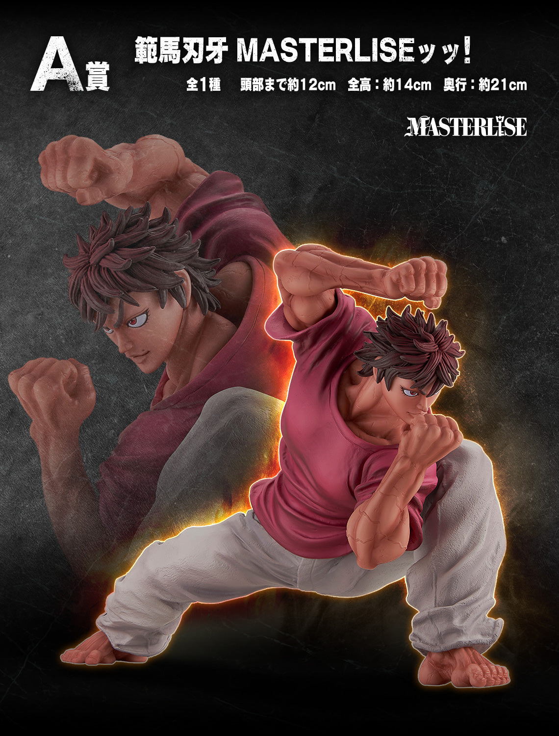 PRE-ORDER Bandai Spirits - Ichiban Kuji - Baki - The World Can Be Changed with One Fist