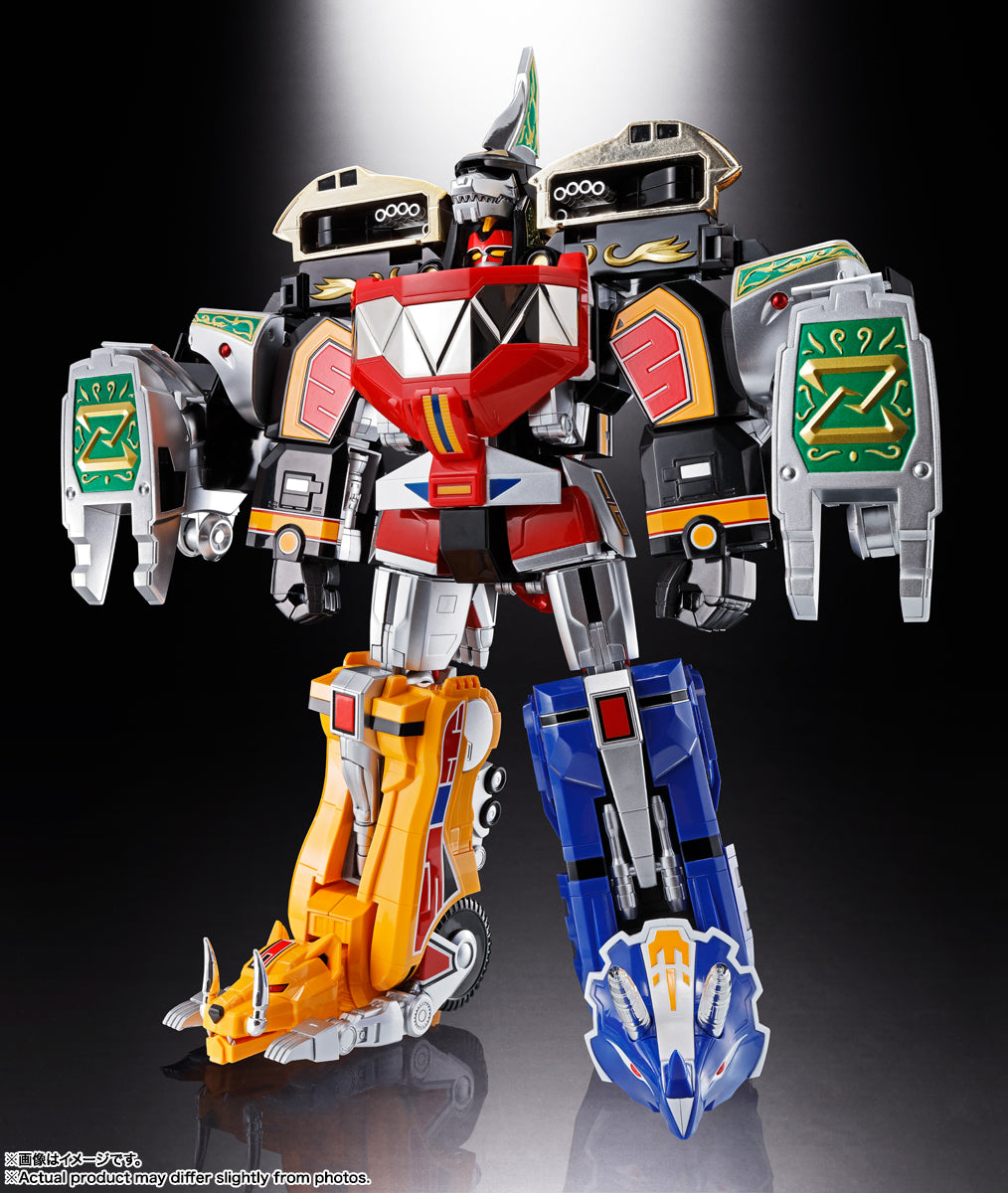 PRE-ORDER Bandai Spirits - Soul of Chogokin - Kyoryu Sentai Zyuranger - Zyutei Daizyuzin GX-72 Daizyuzin and GX-78 Dragon Caesar Set [October 2026]