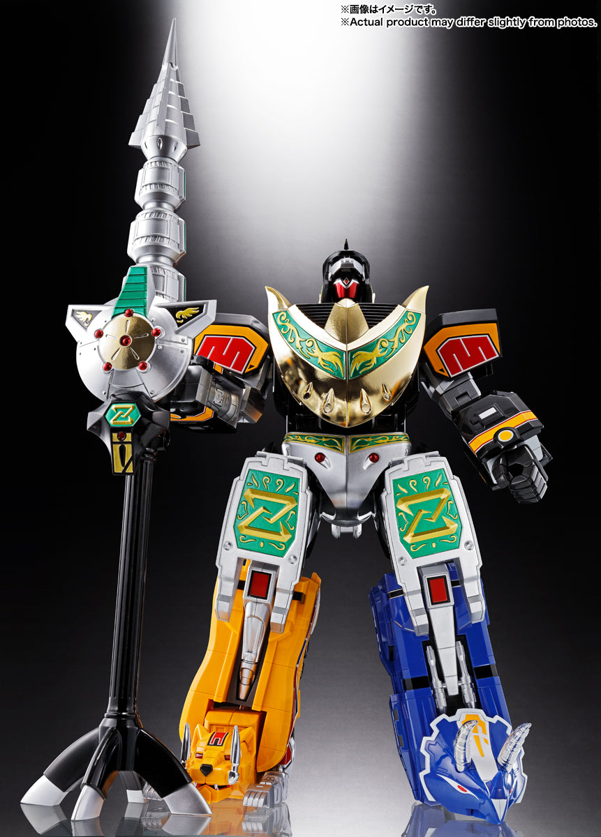 PRE-ORDER Bandai Spirits - Soul of Chogokin - Kyoryu Sentai Zyuranger - Zyutei Daizyuzin GX-72 Daizyuzin and GX-78 Dragon Caesar Set [October 2026]