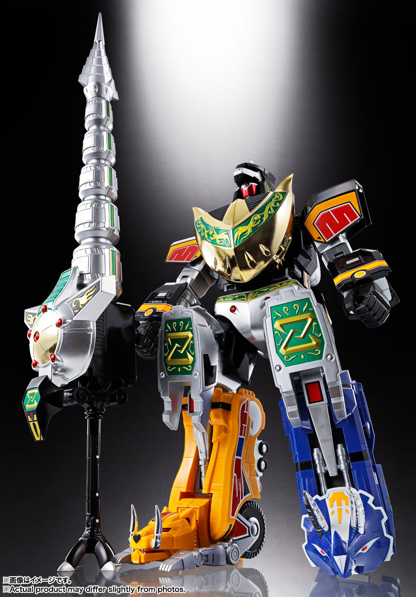 PRE-ORDER Bandai Spirits - Soul of Chogokin - Kyoryu Sentai Zyuranger - Zyutei Daizyuzin GX-72 Daizyuzin and GX-78 Dragon Caesar Set [October 2026]
