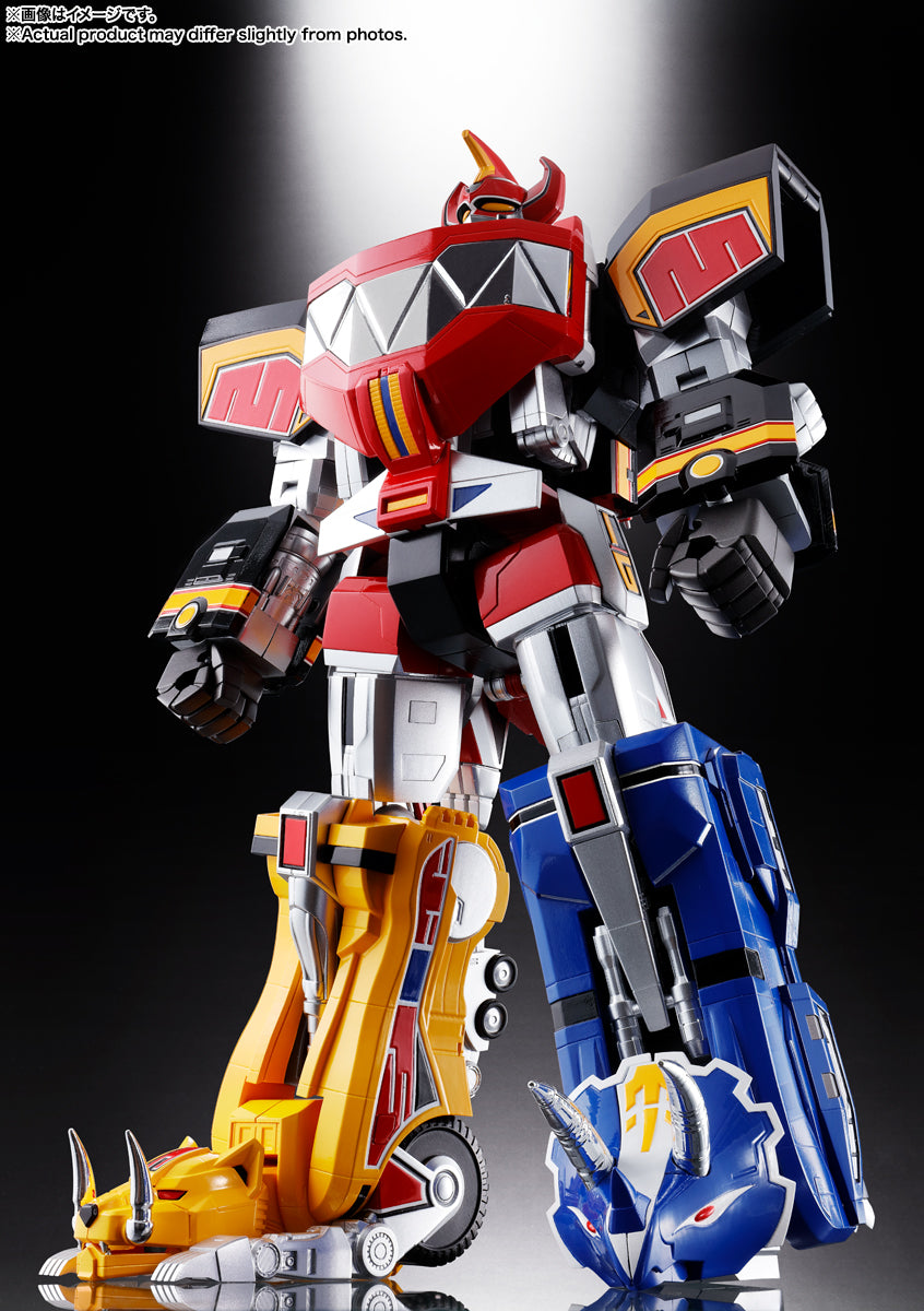PRE-ORDER Bandai Spirits - Soul of Chogokin - Kyoryu Sentai Zyuranger - Zyutei Daizyuzin GX-72 Daizyuzin and GX-78 Dragon Caesar Set [October 2026]