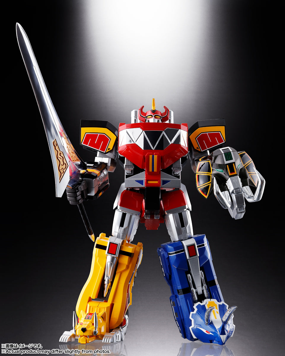 PRE-ORDER Bandai Spirits - Soul of Chogokin - Kyoryu Sentai Zyuranger - Zyutei Daizyuzin GX-72 Daizyuzin and GX-78 Dragon Caesar Set [October 2026]