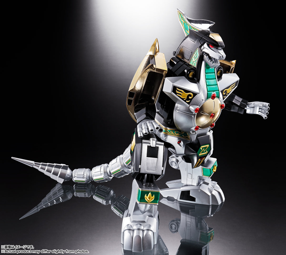 PRE-ORDER Bandai Spirits - Soul of Chogokin - Kyoryu Sentai Zyuranger - Zyutei Daizyuzin GX-72 Daizyuzin and GX-78 Dragon Caesar Set [October 2026]